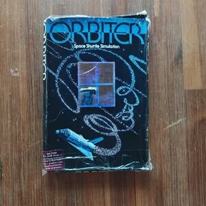 Orbiter Space Shuttle Simulation PC IBM 5.25" Big Box Complete 1986